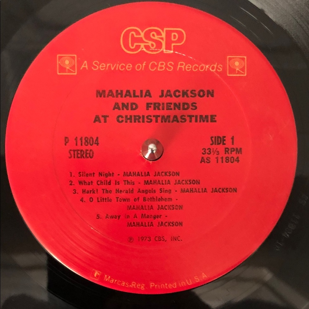 Mahalia Jackson And Friends ‘At Christmastime’ 1973